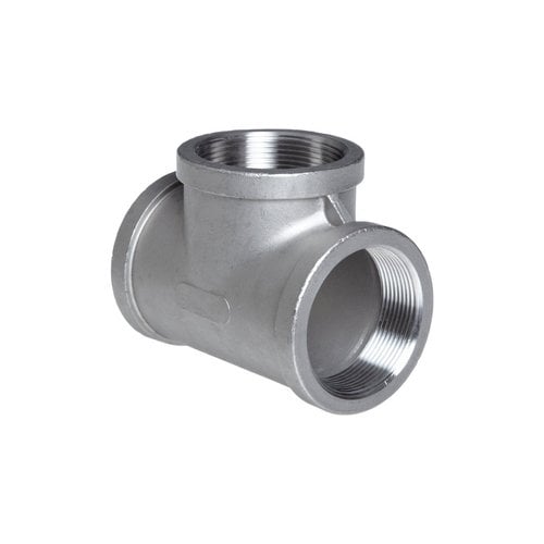 Tee 1/2 inch Paslanmaz Dişli