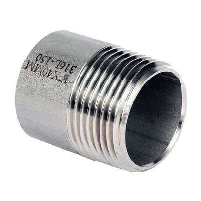 Yarım Nippel 1/2 inch Paslanmaz