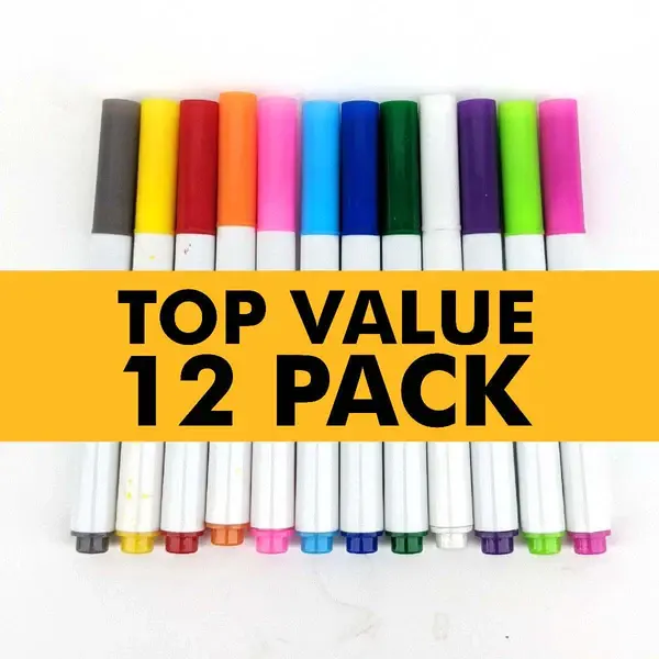 Sıvı Tebeşir Marker - 12li Set
